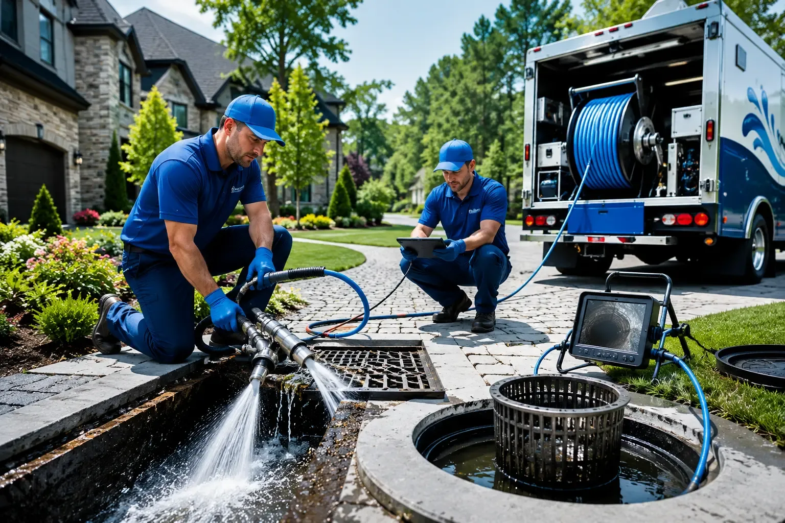 Local outdoor drain cleaning professionals in Plain, WI