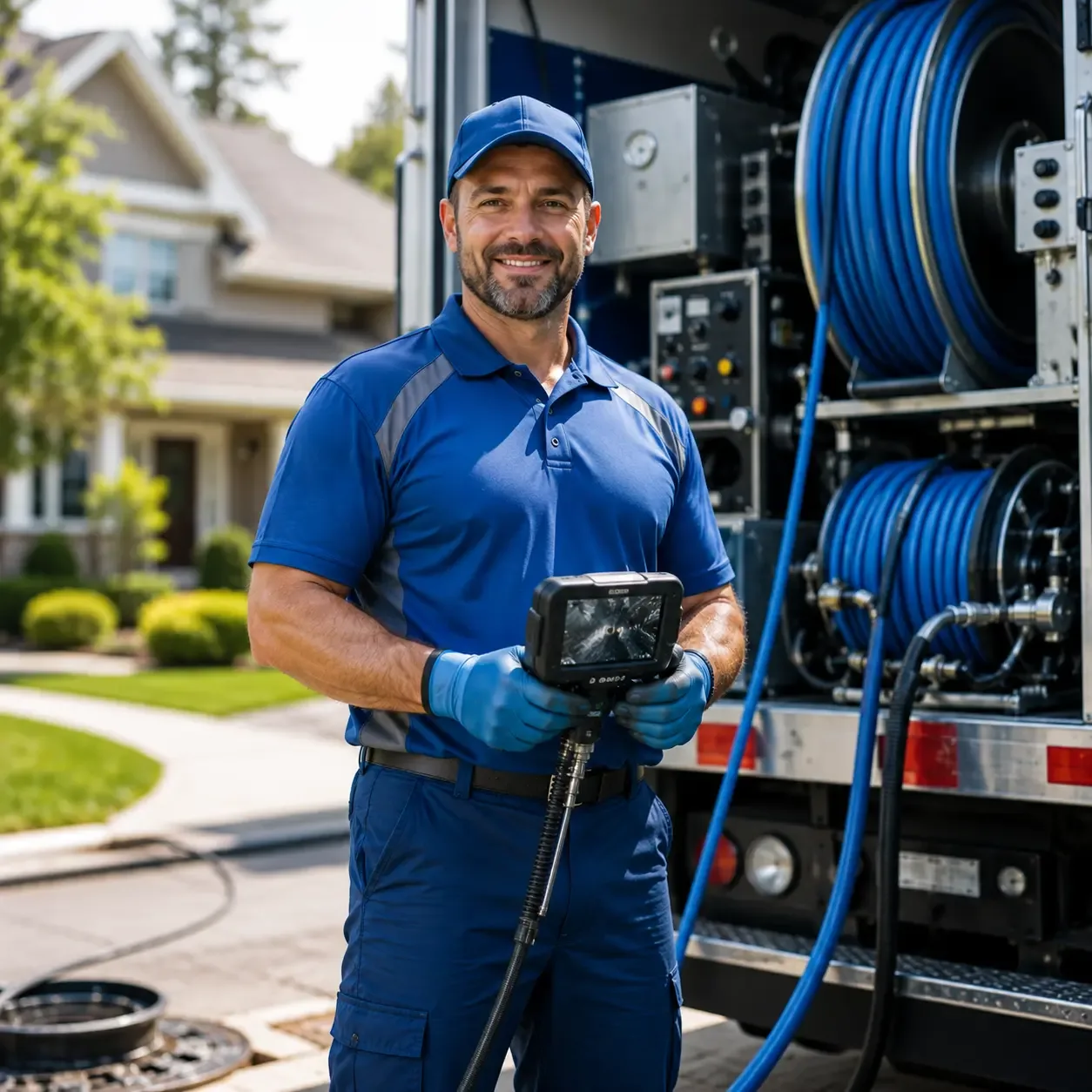 Local outdoor drain cleaning specialists in Plain, WI